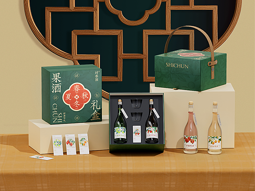 果酒包装全案设计 | 时春酒