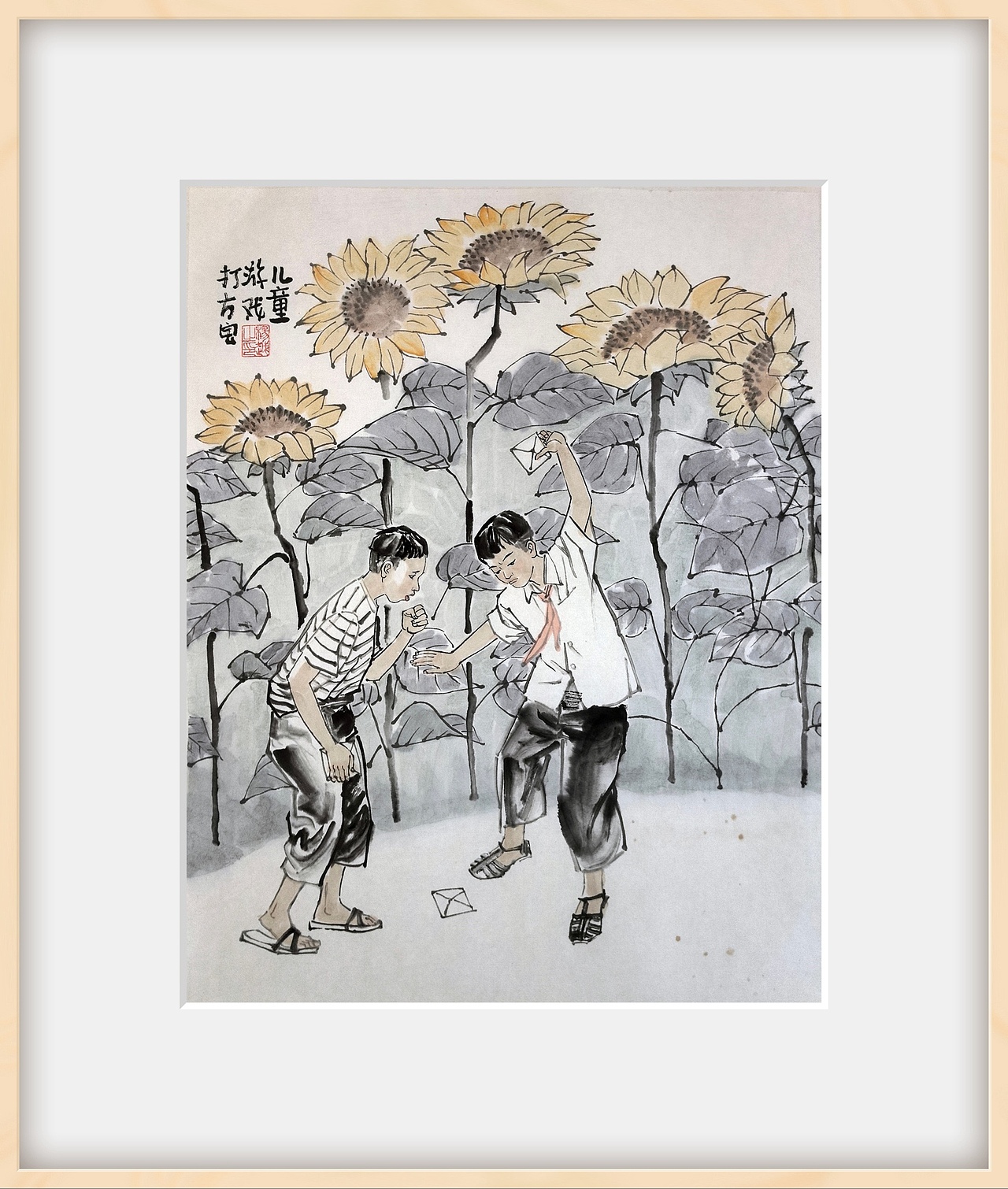 国画儿童节小游戏（图ZMzkxMzAwODg0） - 绘画 - 站酷设计师杨越绘画原创素材 - 站酷ZCOOL
