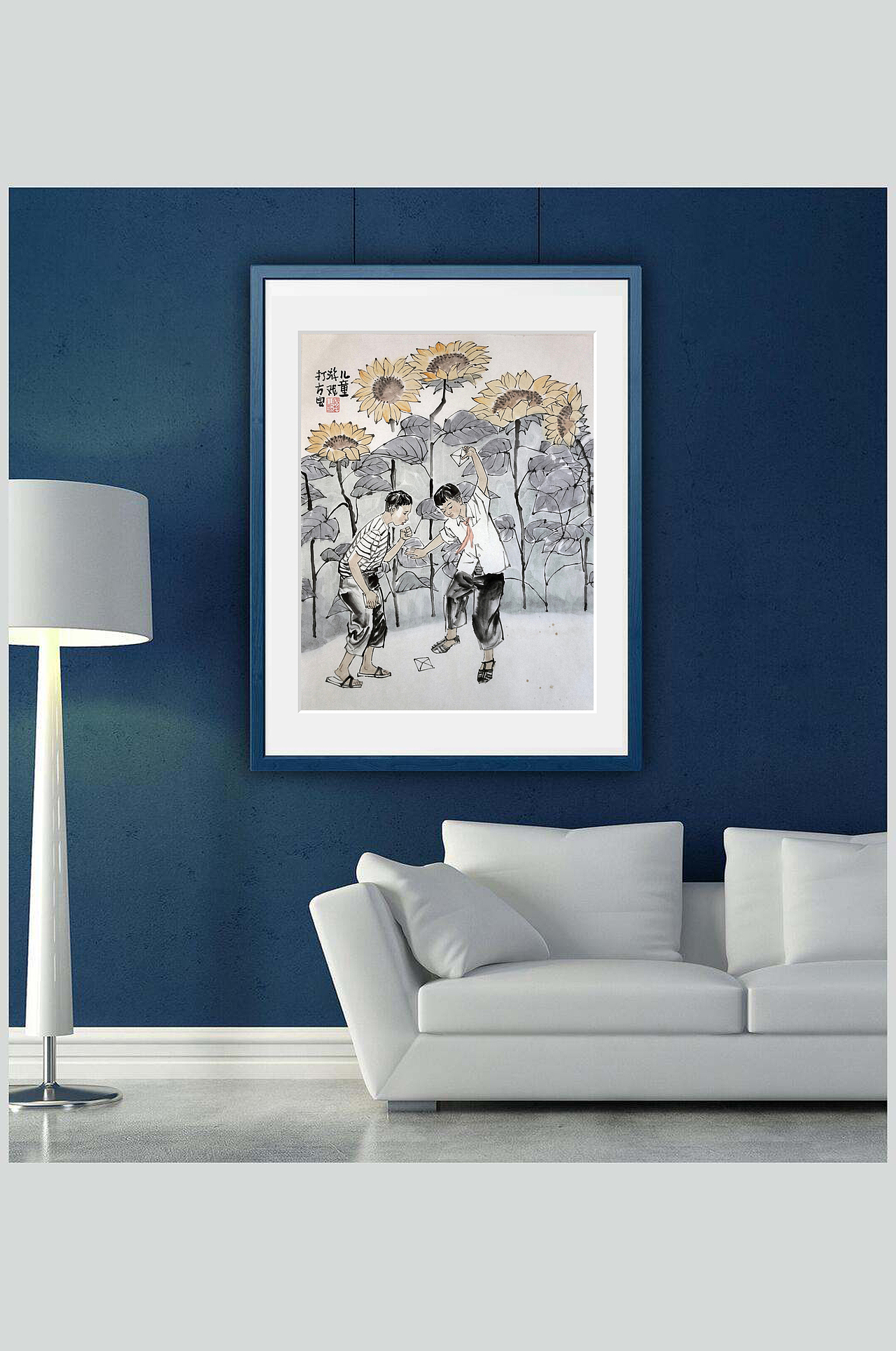 国画儿童节小游戏（图ZMzkxMzAwOTQw） - 绘画 - 站酷设计师杨越绘画原创素材 - 站酷ZCOOL