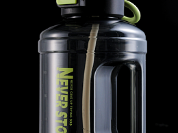 黑色運(yùn)動(dòng)水杯噸噸桶