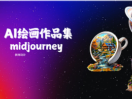 AI绘画作品集-拼图设计