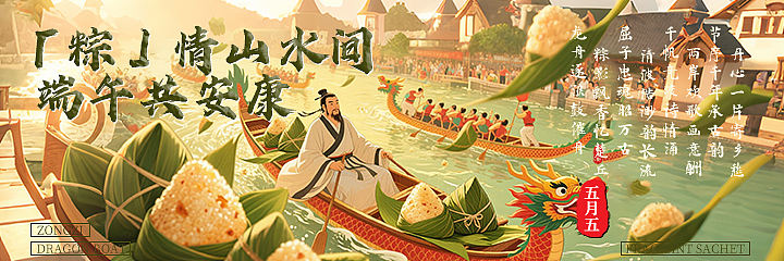 端午创意海报