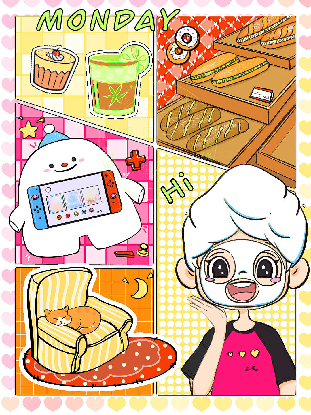 生活碎片🧩分镜头插画（图ZMzkxMzI4NzMy） - 商业插画 - 站酷设计师I槐序二七I原创素材 - 站酷ZCOOL