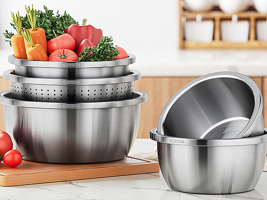 【C4D OC 产品渲染】不锈钢盆+沥水盆-01（个人主页-ZNzE5OTU2NTI=） - 电商 - 站酷设计师sweetfemale原创素材 - 站酷ZCOOL