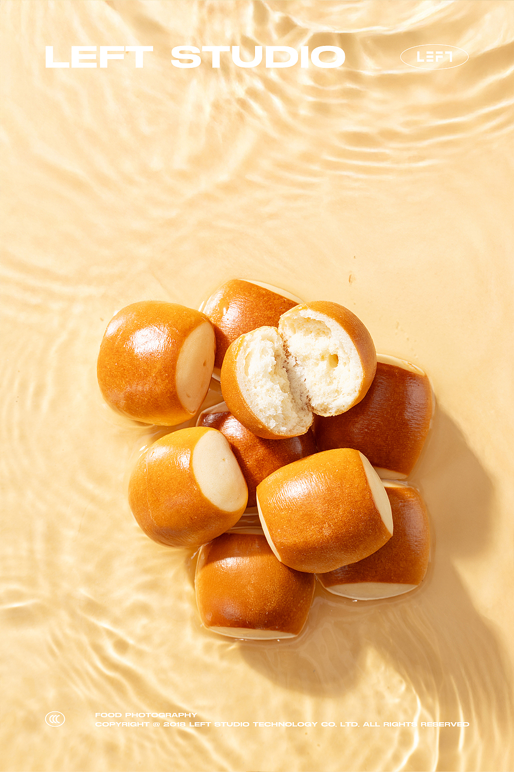 沪上阿姨 × LeftStudio｜碱水面包球