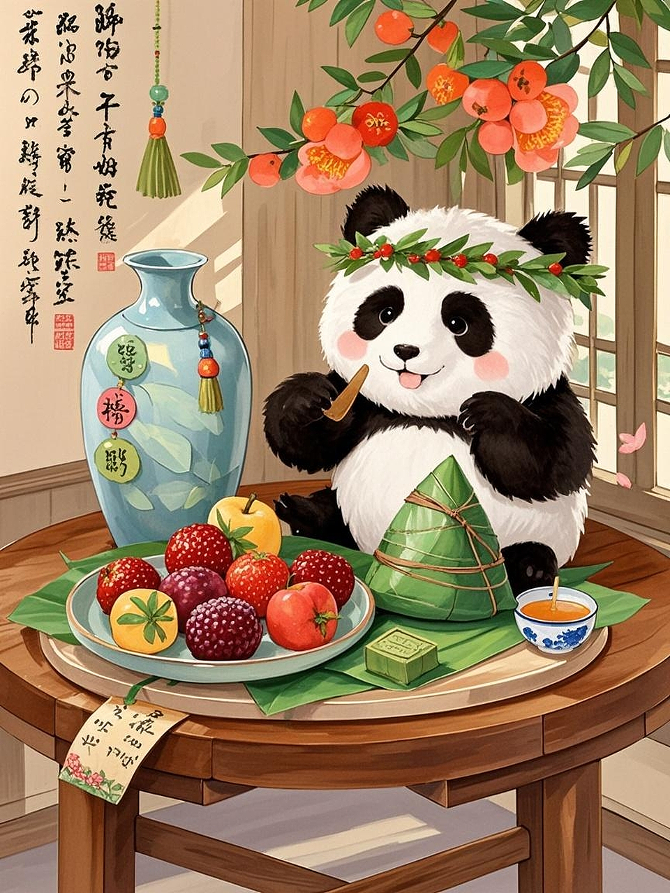 AI创作漫画：中国传统节日“端午节” 