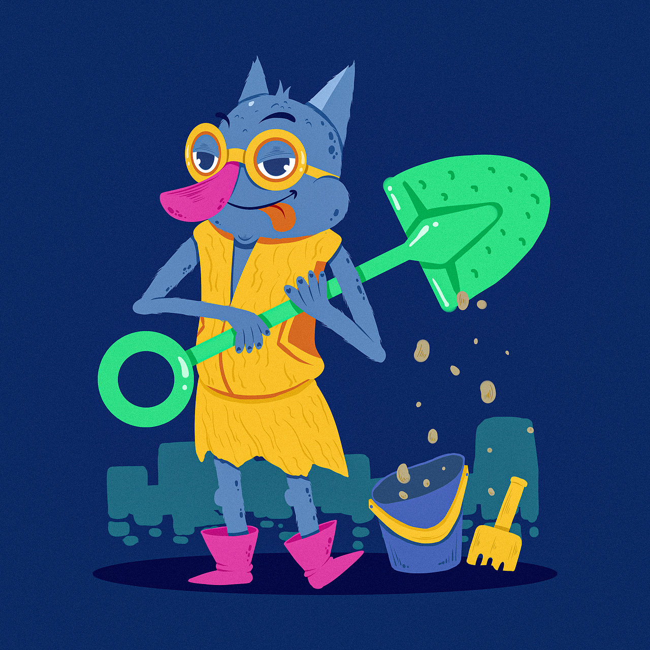 一些Q版插画（图ZMzkxMzQyNDg0） - 创作习作 - 站酷设计师qi是戚不是七qi原创素材 - 站酷ZCOOL