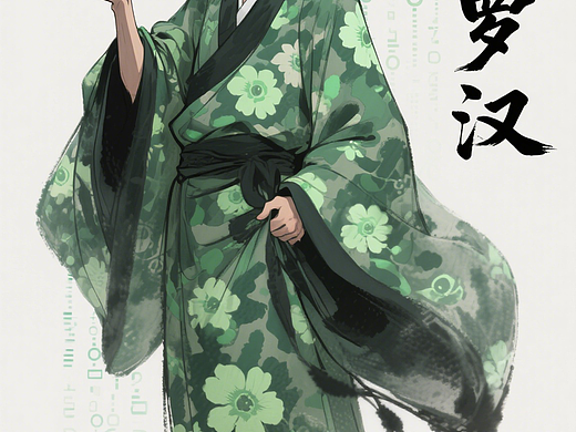 水墨科技十八罗汉