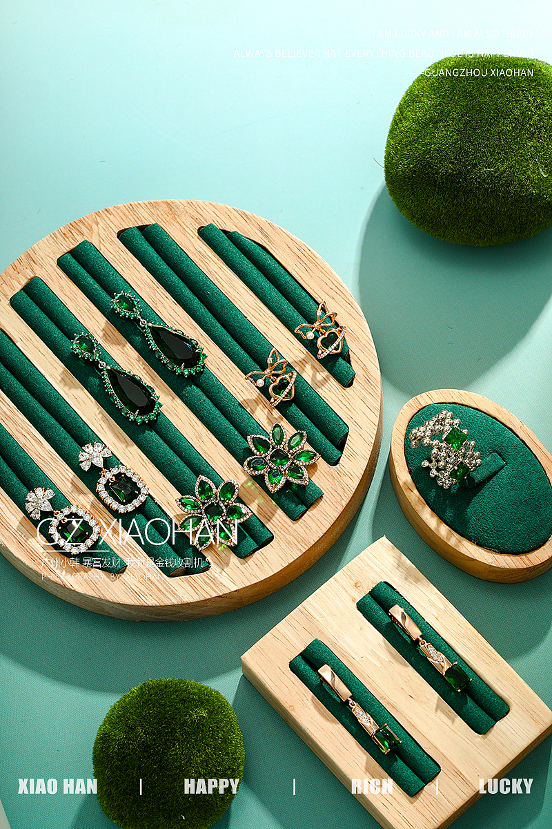 首饰拍摄 饰品场景 清凉 夏季 饰品组合 耳钉