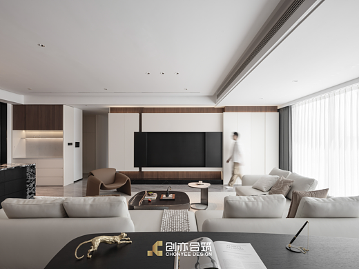 创亦合筑CHONYEE DESIGN｜实景·旭辉铂悦湘江 210平