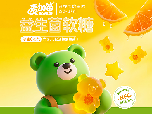 品牌IP设计|快消品IP|包装设计|凯笛科技集团|糖果玩具