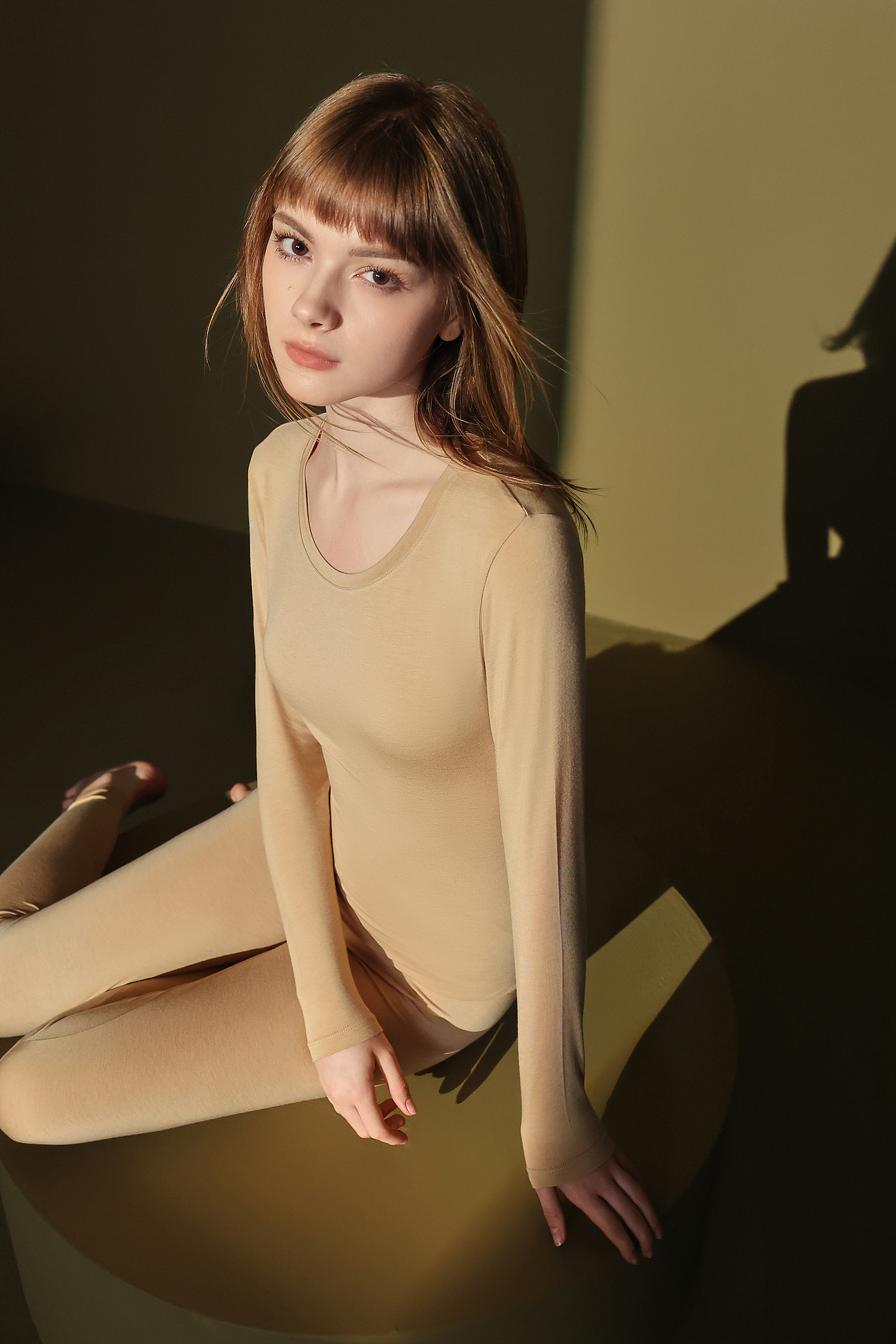 这个保暖YYDS 保暖内衣拍摄