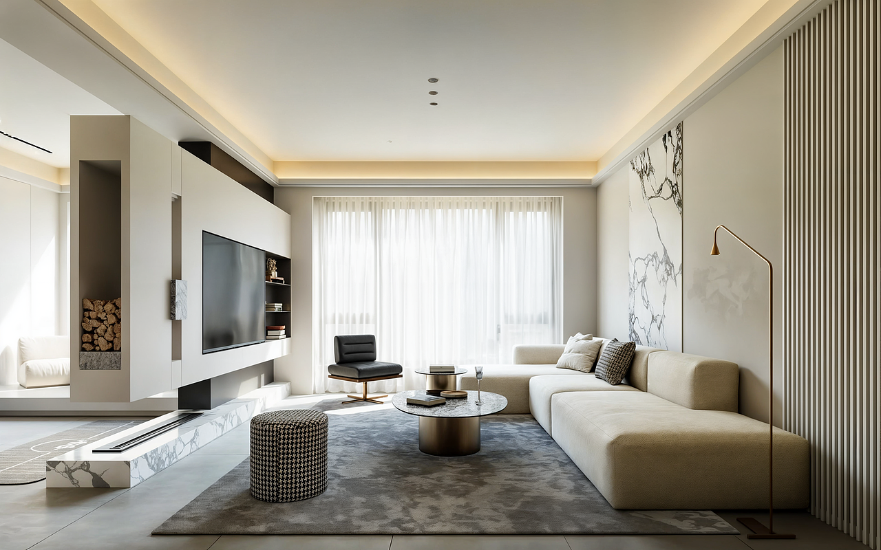 现代意式——长沙佐尚视觉（图ZMzkxMzcyNTM2） - 家装设计 - 站酷设计师佐尚效果图官方原创素材 - 站酷ZCOOL