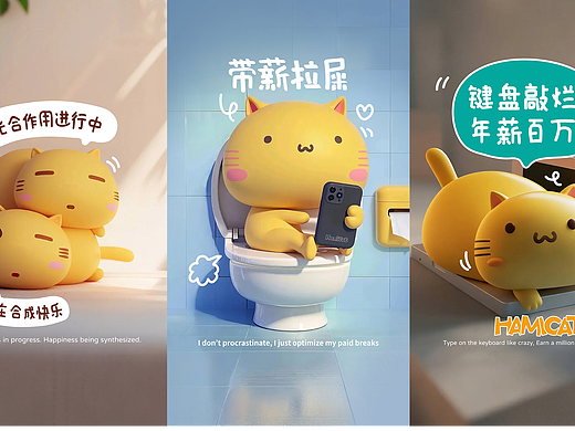 可可爱爱哈咪猫