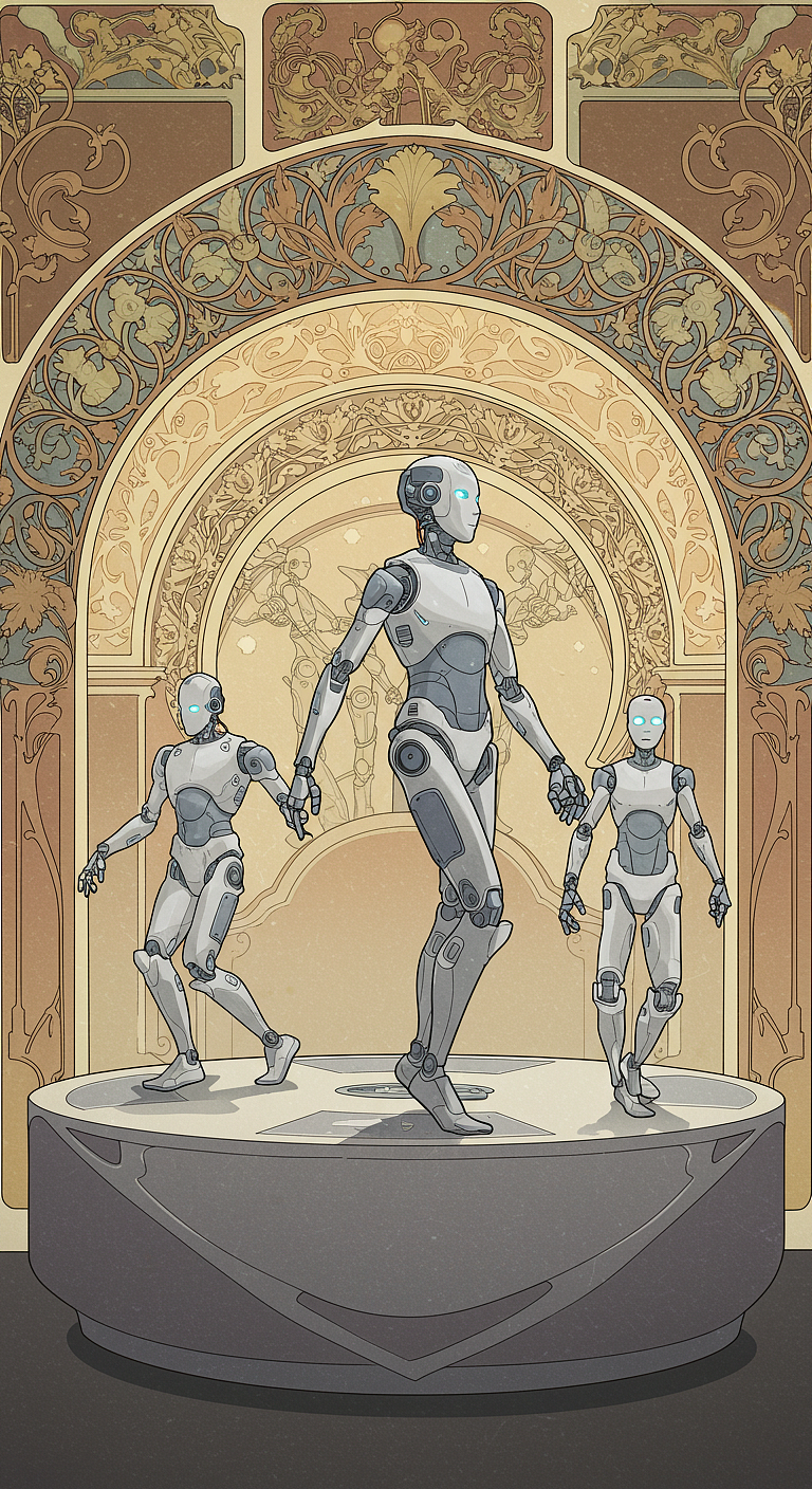 融入现代元素的穆夏