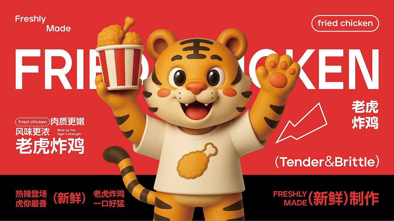 老虎炸鸡