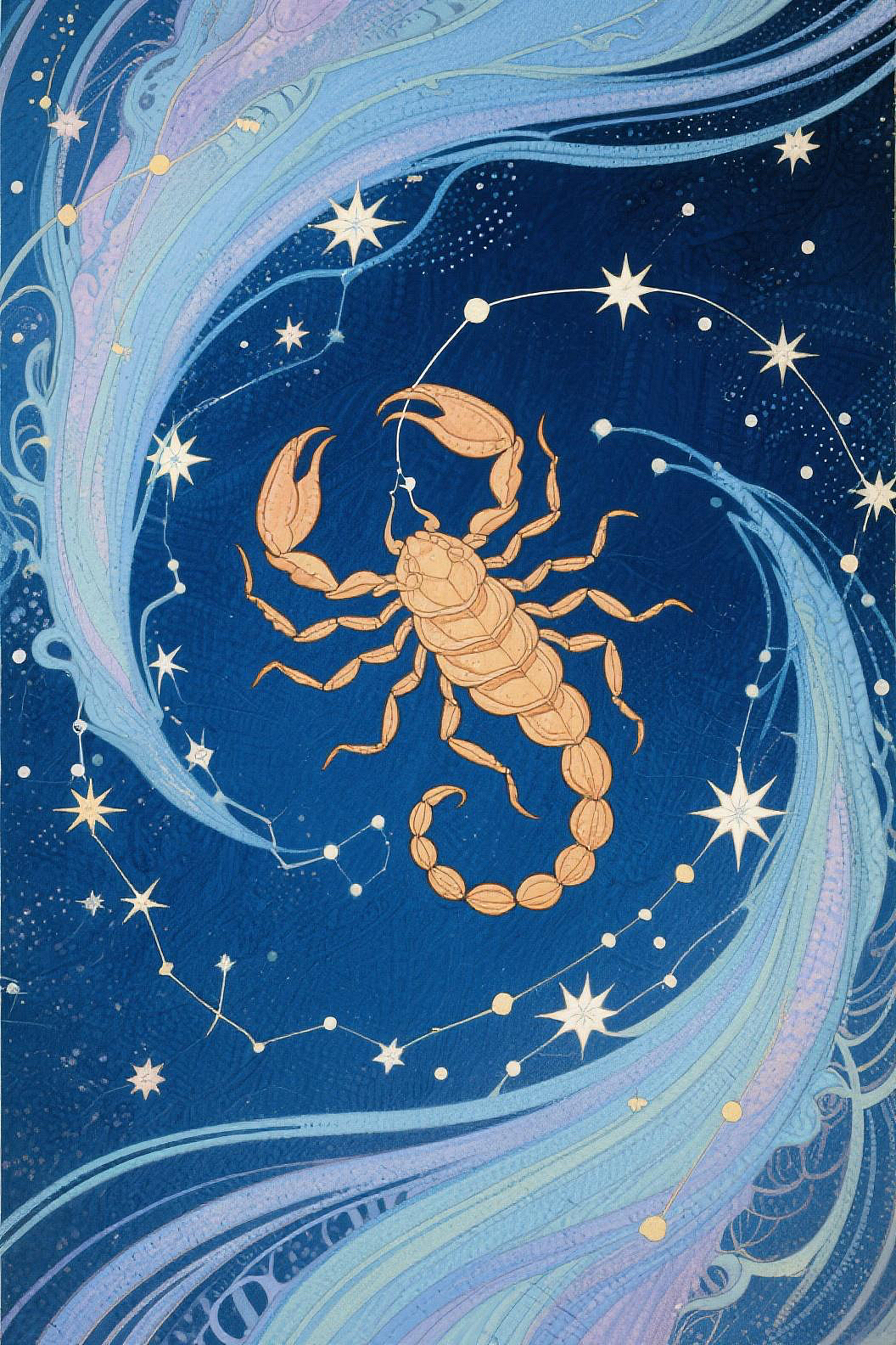 《月眸星轨：致敬穆夏的十二宫浪漫诗画》（图ZMzkxMzgwODA4） - 绘画 - 站酷设计师ayhellocool原创素材 - 站酷ZCOOL