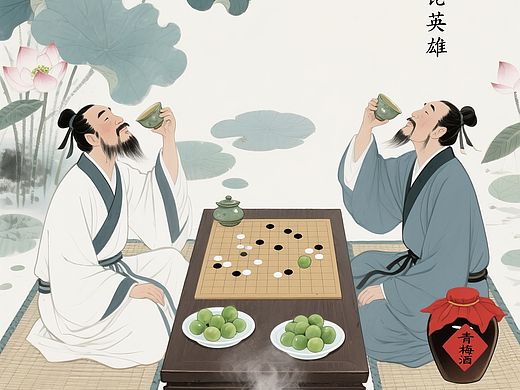 青梅煮酒论英雄