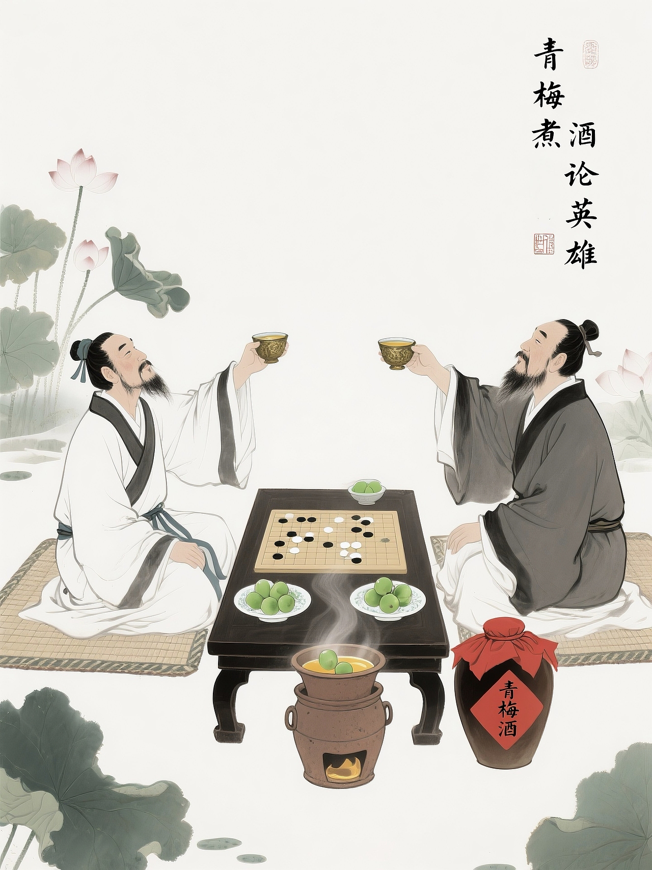 青梅煮酒论英雄