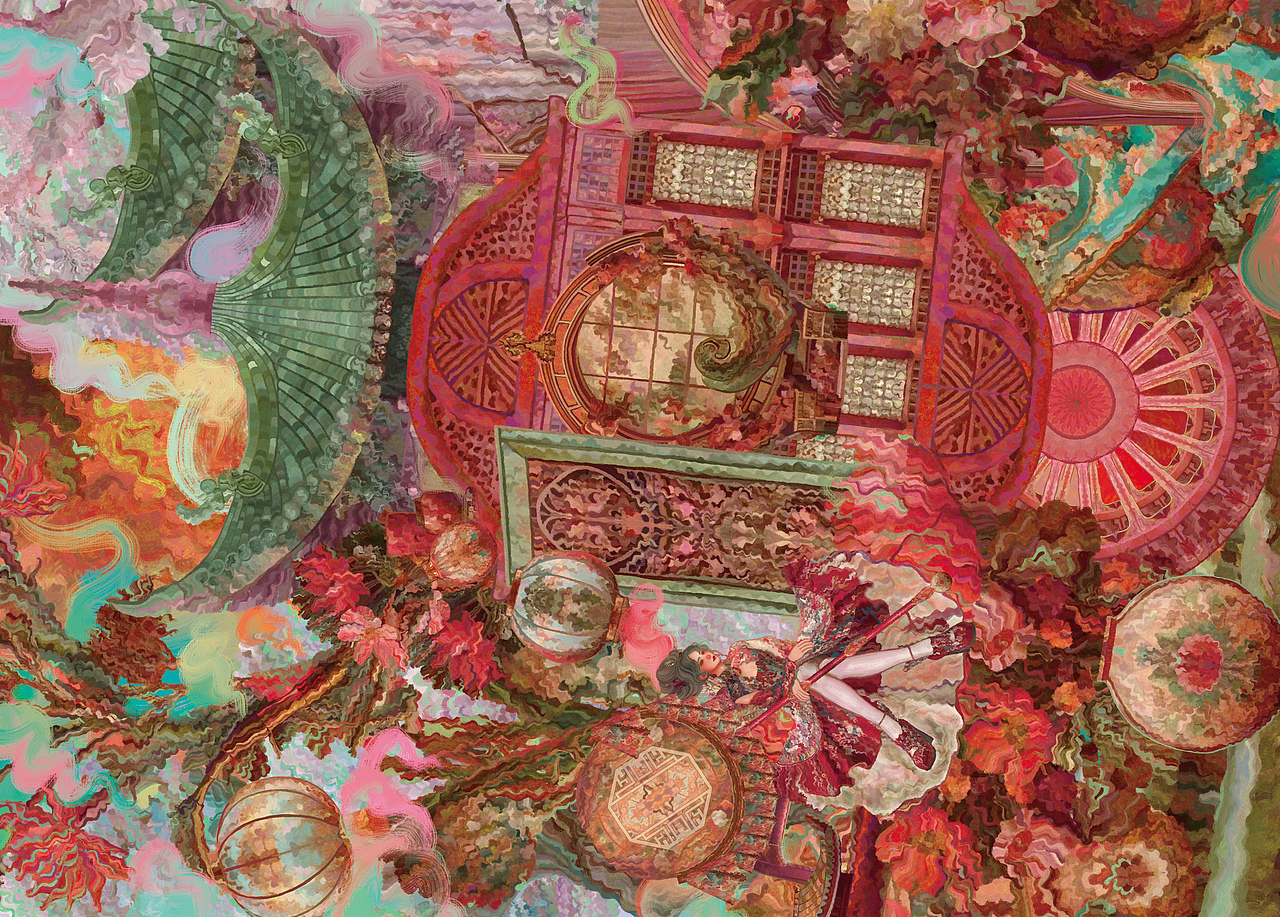 翡翠红玉（图ZMzkxMzg4MjM2） - 商业插画 - 站酷设计师rayloart原创素材 - 站酷ZCOOL