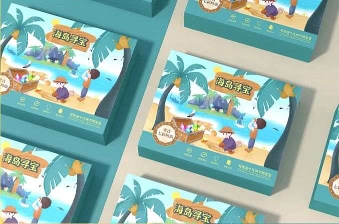 石膏玩具包装设计 玩具包装