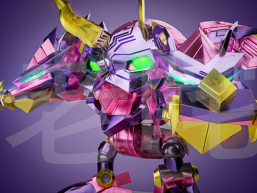 火龙王二代改良（个人主页-ZNzIwMDQwMDg=） - 场景 - 站酷设计师牢咤c4d原创素材 - 站酷ZCOOL