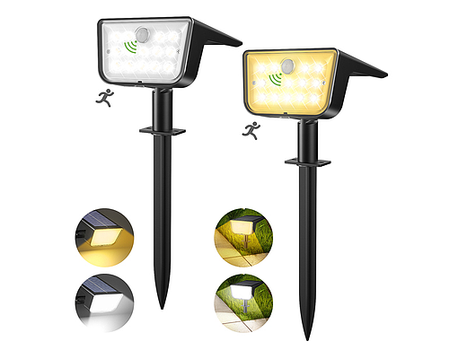 太阳能地插灯主图-亚马逊