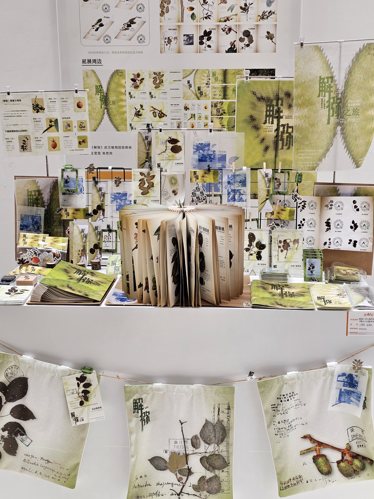 #2025青春答卷#猕猴桃科普书籍设计及延展周边设计