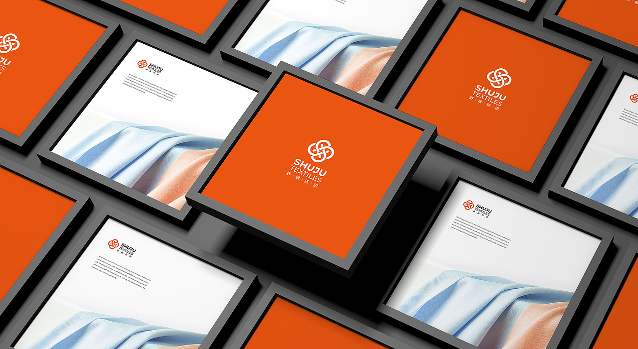 纺织行业标志设计 品牌标志 LOGO设计 字体LOGO LOGO