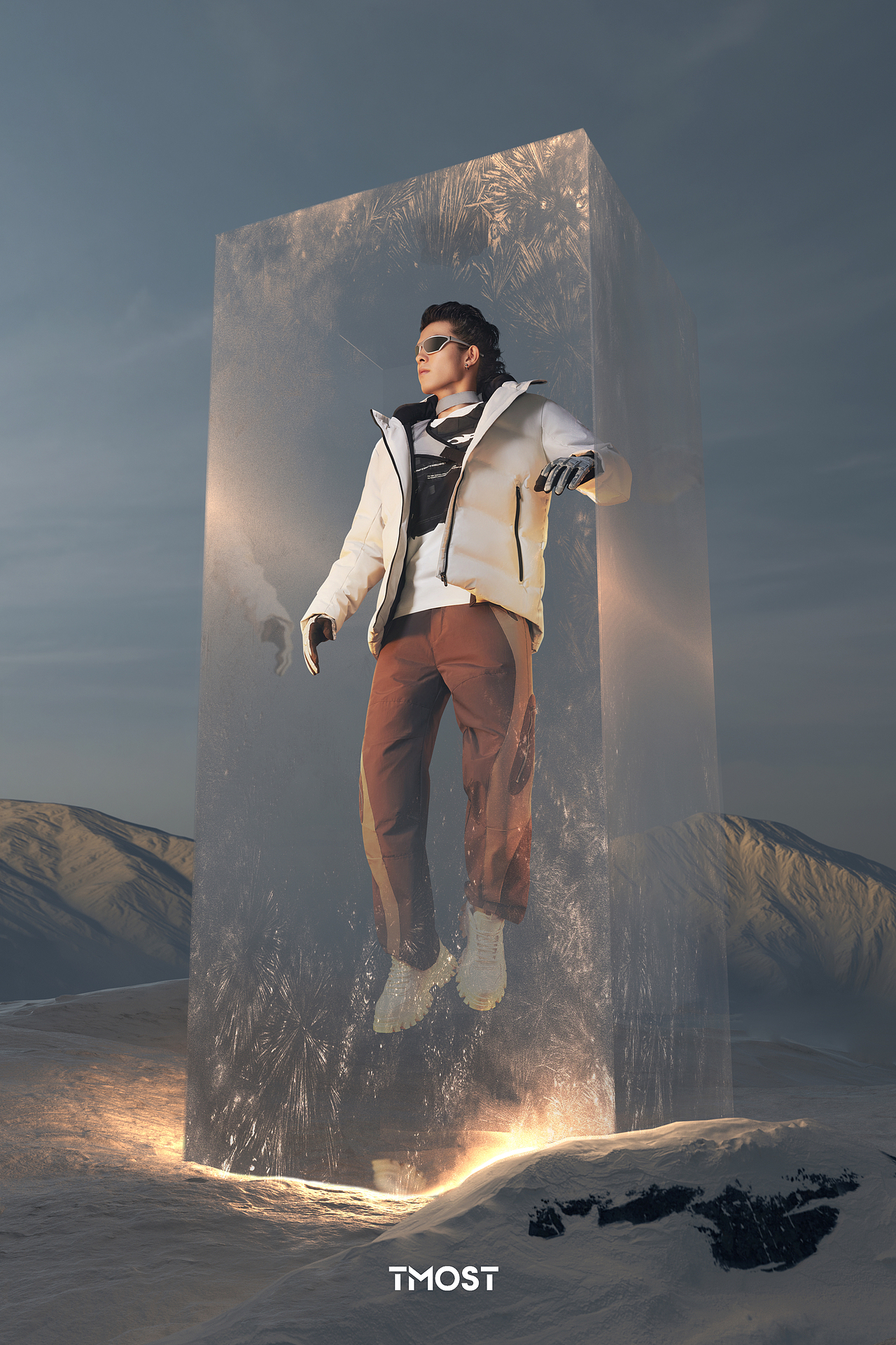 商业摄影|拍了拍特步羽绒服LOOKBOOK