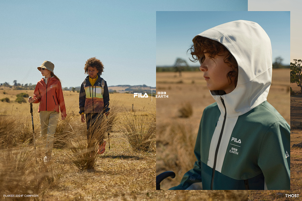 视觉分享｜拍了拍FILAKIDS x BBC 2024F CAMPAGIN