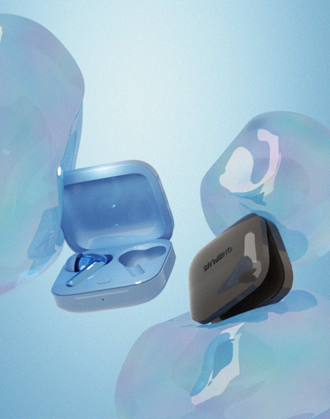 耳机也优雅「OnePlus Buds 3静物图创意」