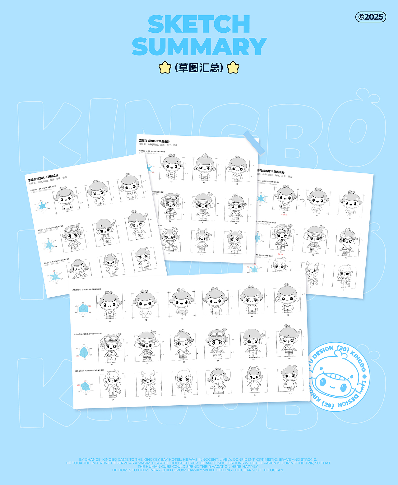 京基海湾大酒店IP形象|鲸宝(图ZMzkxNDA4MDYw) - IP形象 - 站酷设计师深圳里域品牌原创素材 - 站酷ZCOOL
