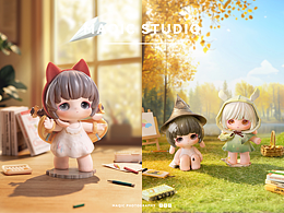 Rabeea「文具拾梦集」系列盲盒——潮玩盲盒摄影