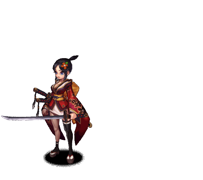 刀剑女战士展示