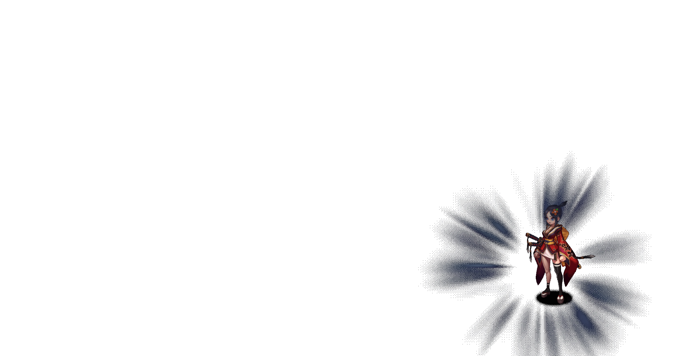 刀剑女战士展示