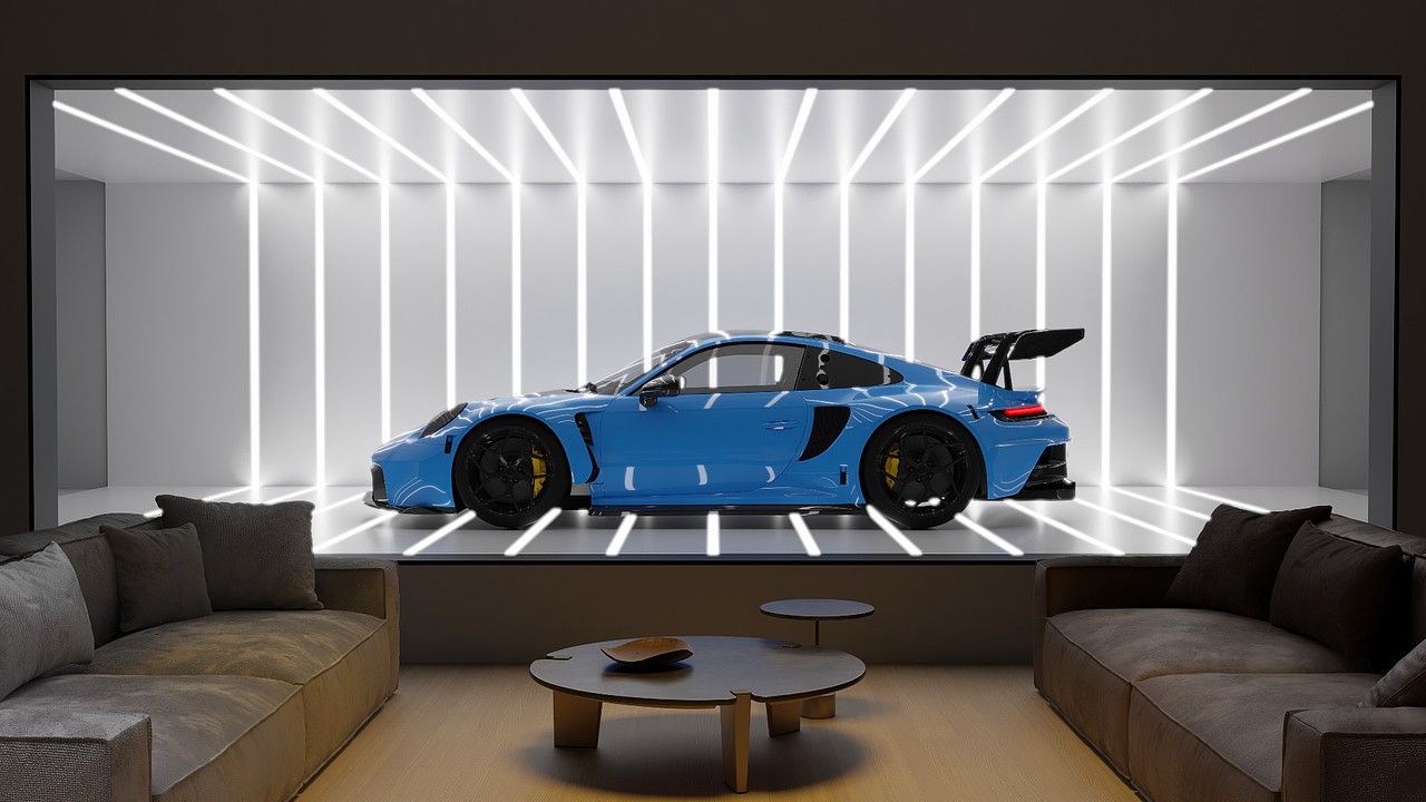 【Blender】Porsche 911 (992) GT3R Street