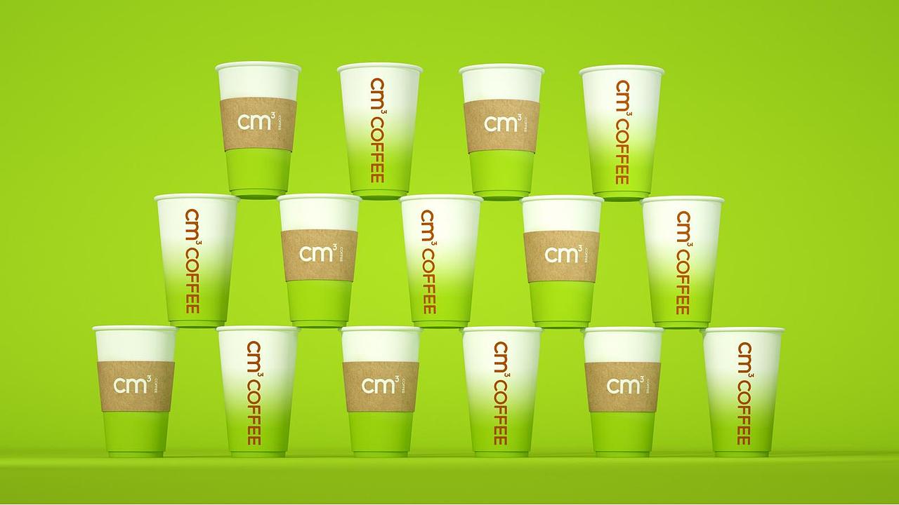 Cm³ COFFEE☕️品牌形象设计,创意与视觉融合