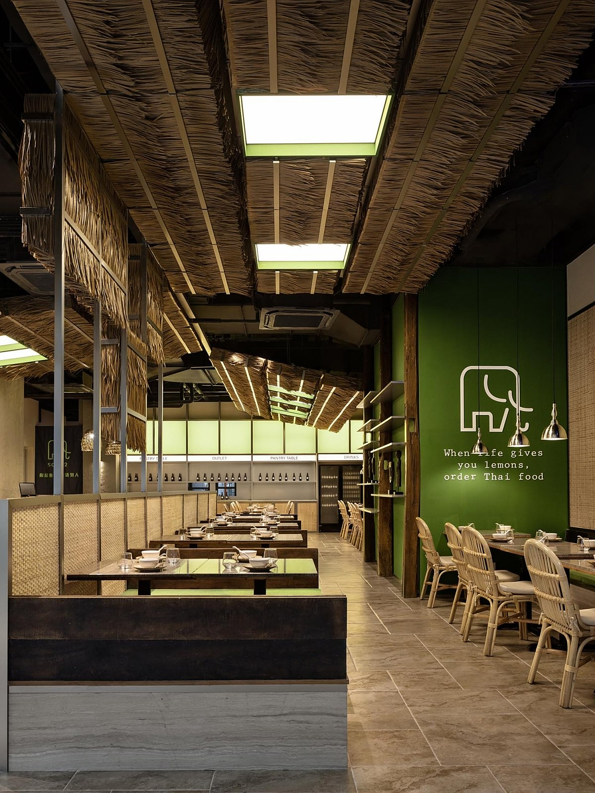 餐饮设计｜泰式餐厅（图ZMzkxNDE1MTA0） - 酒店餐饮设计 - 站酷设计师上海如目空间设计原创素材 - 站酷ZCOOL