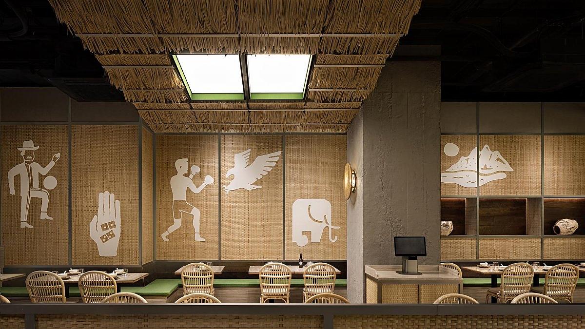 餐饮设计｜泰式餐厅（图ZMzkxNDE1MTMy） - 酒店餐饮设计 - 站酷设计师上海如目空间设计原创素材 - 站酷ZCOOL