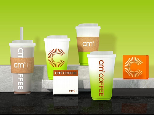 Cm³ COFFEE☕️品牌形象设计，创意与视觉融合