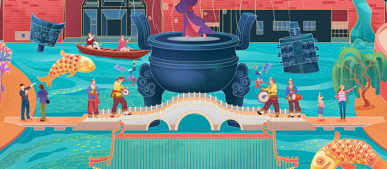寿州古城（图ZMzkxNDI4NDky） - 其他平面 - 站酷设计师我是DYY原创素材 - 站酷ZCOOL