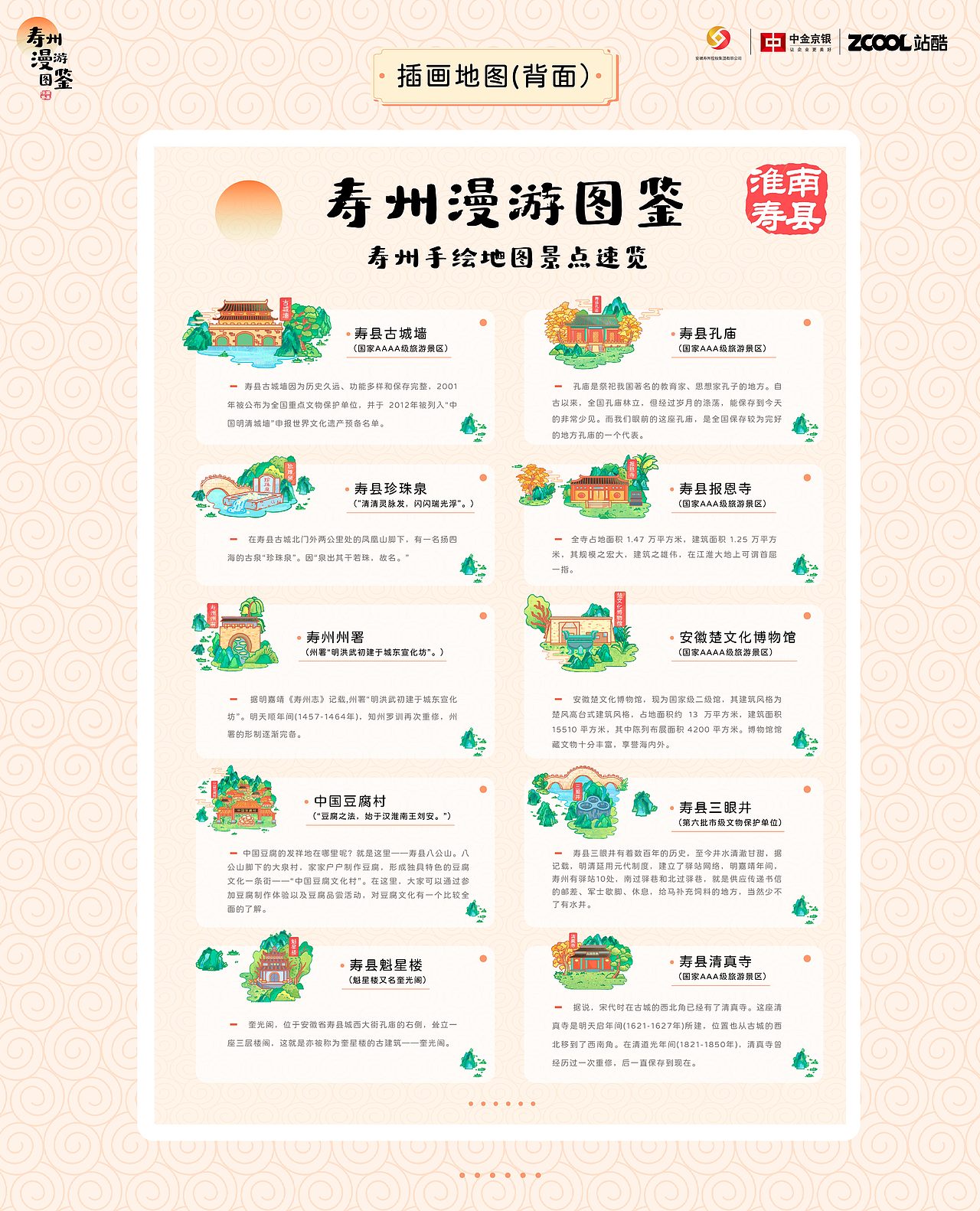 《楚韵千年 漫步寿州》| 寿州漫游图鉴 | 一图在手，玩转千年古城