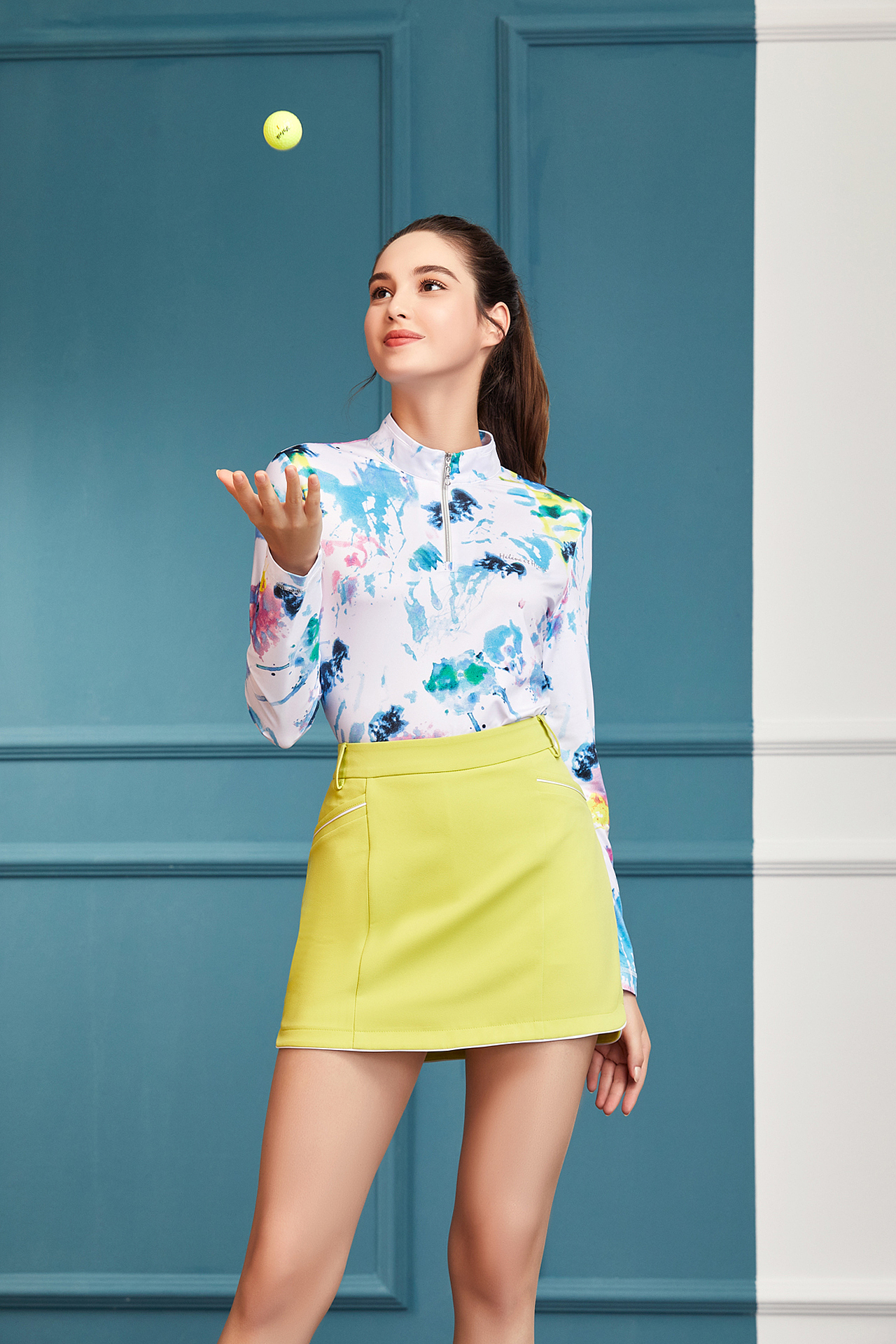 高尔夫球服饰拍摄