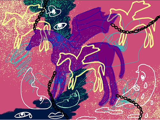 梦幻独角兽-天马行空系列