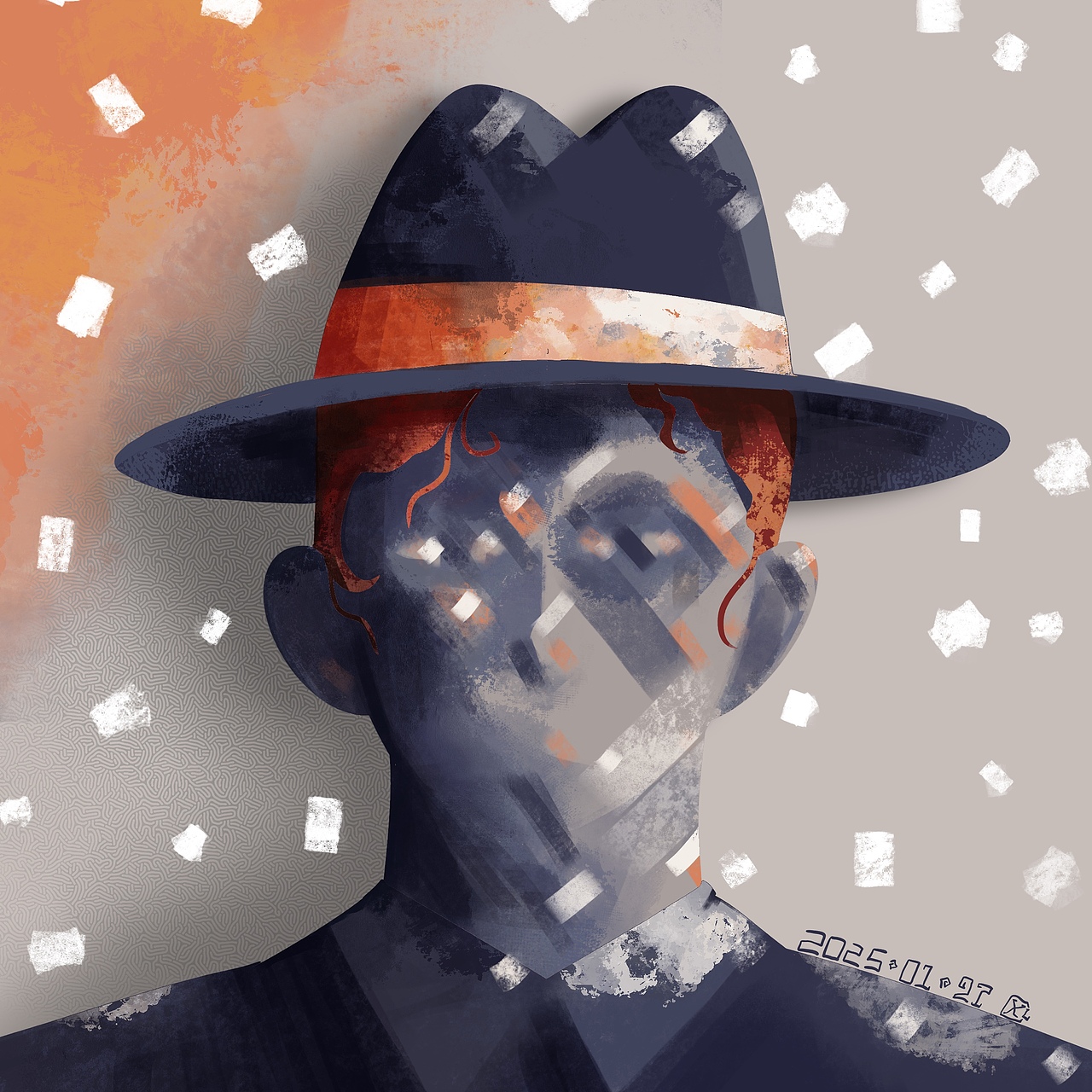 无脸（图ZMzkxNDQ0OTMy） - 创作习作 - 站酷设计师狂想曲SaiGiYa原创素材 - 站酷ZCOOL