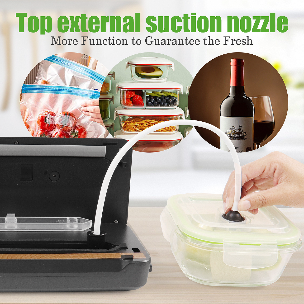 亚马逊主图 封口机 产品渲染