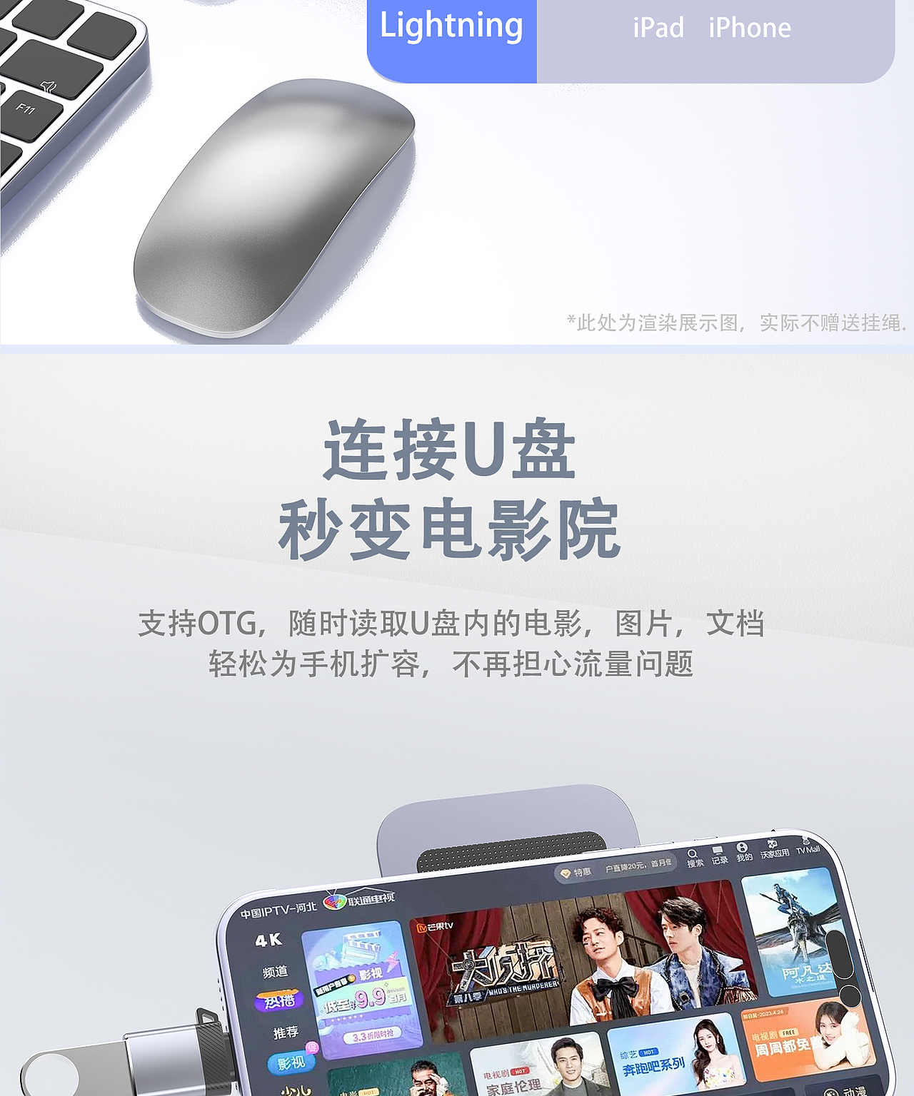 【工作】渲染的转接头