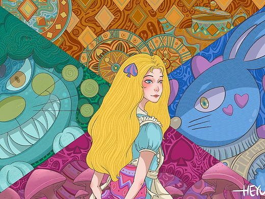 爱丽丝与时间彩蛋的奇幻冒险