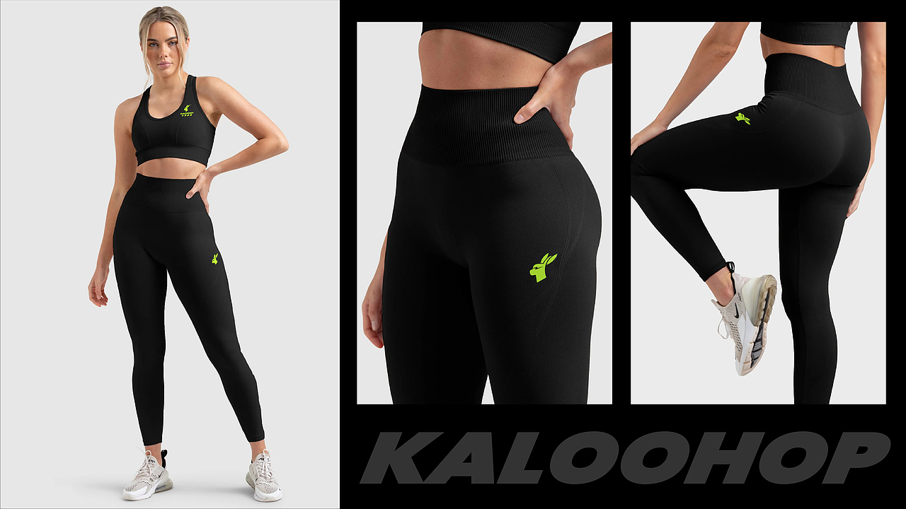 卡罗跳跳 KALOOHOP/健身品牌设计